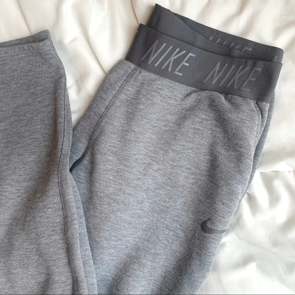 Gray NIKE sweatpants